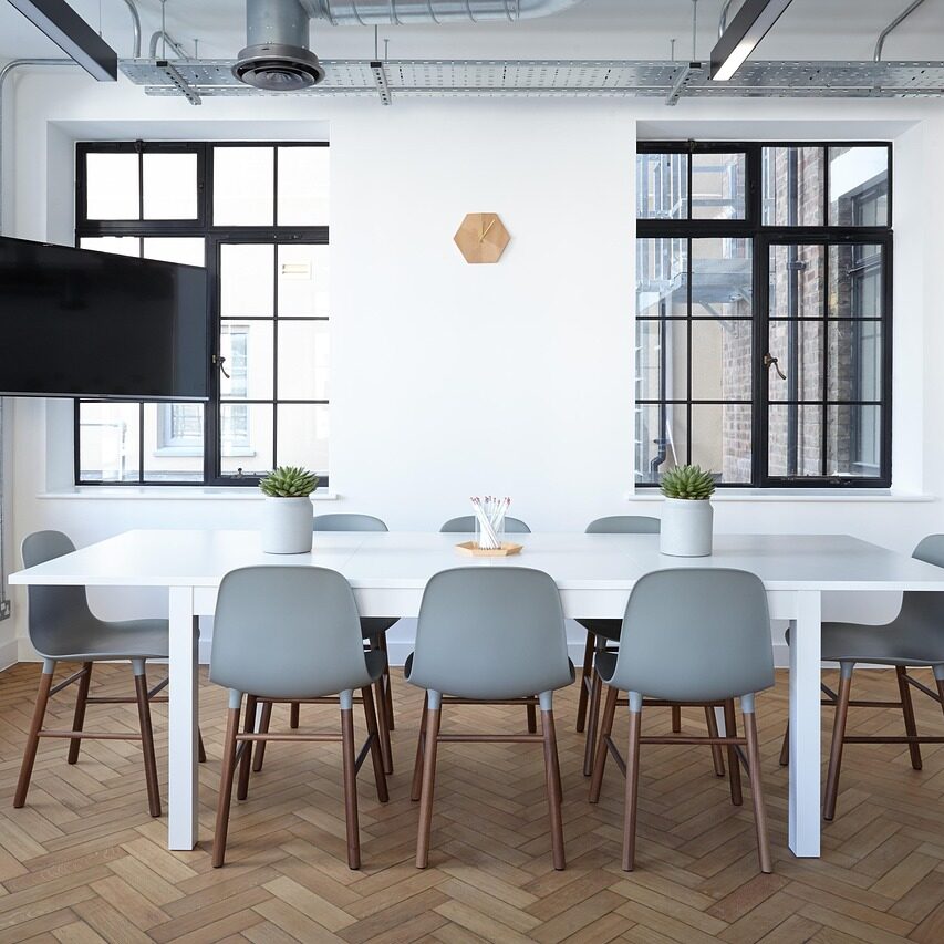 chairs, table, contemporary, furniture, indoors, interior design, office, room, spacious, windows, interior decoration, office furniture, meeting room, boardroom, office, office, office, office, office